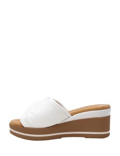 Susimoda Ciabatta Zeppa Plantare Gel Fascia Incrocio Bianco