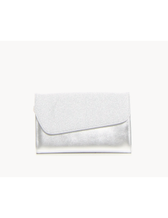 Valleverde Pochette Elegante Patta Trasversale Argento