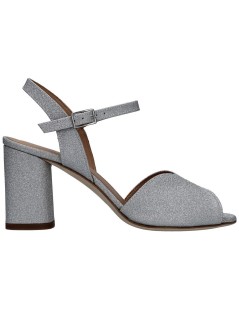 Lazzarifelici Sandalo Tacco Alto Chanel Braccialetto Argento