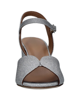 Lazzarifelici Sandalo Tacco Alto Chanel Braccialetto Argento
