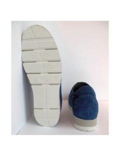 F.lli Tomasi Sneakers Traforata Leggera Plantare Estraibile Blu