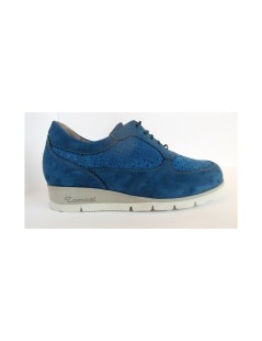 F.lli Tomasi Sneakers Traforata Leggera Plantare Estraibile Blu