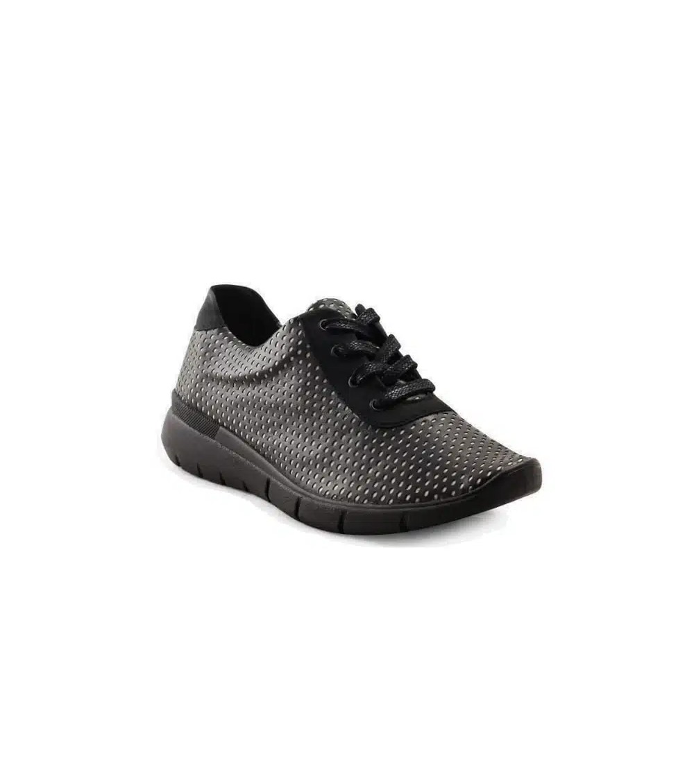 Arcopedico Sneakers Traforata Extra Light Nero Beige