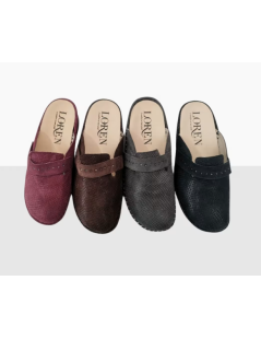 Loren Ciabatta Zeppa Velcro Plantare Estraibile Bordeaux