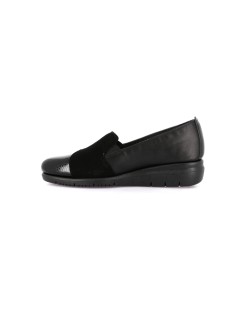Grunland Slipon Mocassino Comfort Extra Flessibile Nappa Nero