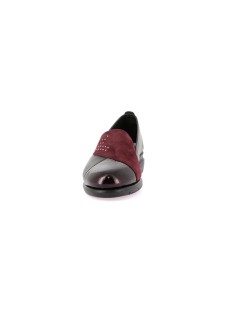 Grunland Slipon Mocassino Comfort Extra Flessibile Nappa Bordeaux