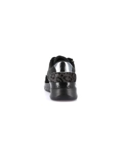 Grunland Sneakers Zeppa Lacci Zip Plantare Estraibile Nero