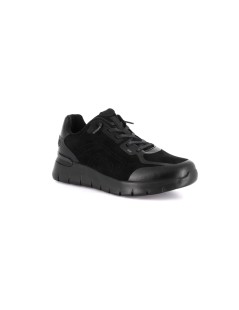 Grunland Sneakers GL-TEX Lacci Elastici Plantare Estraibile Nero