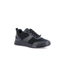 Grunland Sneakers Zeppa Lacci Elastici Plantare Estraibile Blu