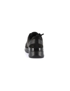 Grunland Sneakers Zeppa Lacci Elastici Plantare Estraibile Nero
