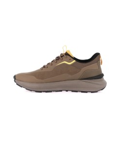 Grunland Sneakers Free Slip Lacci Elastici Plantare Estraibile Marrone