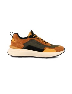 Grunland Sneakers Fondo Medio Plantare Estraibile Cuoio