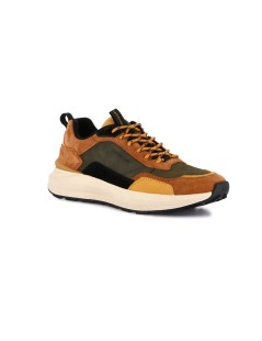 Grunland Sneakers Fondo Medio Plantare Estraibile Cuoio