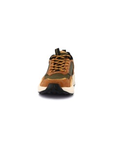 Grunland Sneakers Fondo Medio Plantare Estraibile Cuoio