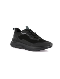 Grunland Sneakers Free Slip Lacci Elastici Plantare Estraibile Nero