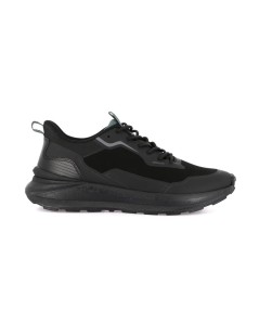 Grunland Sneakers Free Slip Lacci Elastici Plantare Estraibile Nero