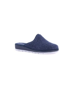 Grunland Ciabatte Zeppa in Spugna Morbida Blu