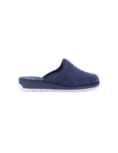 Grunland Ciabatte Zeppa in Spugna Morbida Blu