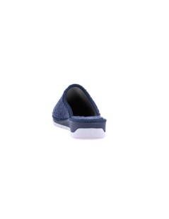 Grunland Ciabatte Zeppa in Spugna Morbida Blu