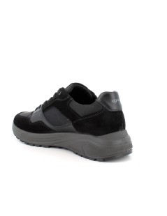 IGI &Co Sneakers Pelle Camoscio Plantare Estraibile Nero