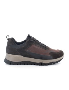 IGI &Co Sneakers Goretex Lacci Elastici Plantarare Estraibile Marrone