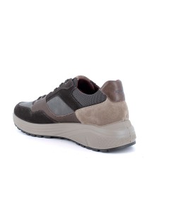 IGI &Co Sneakers Dettagli Camoscio Plantare Estraibile Marrone