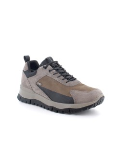 IGI &Co Sneakers Goretex Lacci Elastici Plantare Estraibile Marrone Grigio