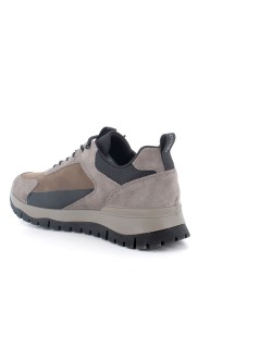 IGI &Co Sneakers Goretex Lacci Elastici Plantare Estraibile Marrone Grigio