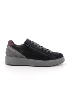 IGI &Co Sneakers Lacci Zip Laterale Plantare Estraibile Blu
