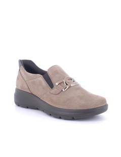 Enval Soft Slipon Elastici Plantare Memory Estraibile Camoscio Fango