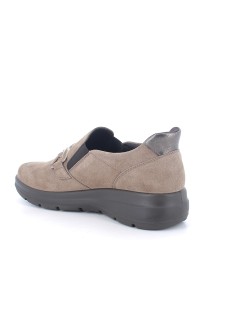 Enval Soft Slipon Elastici Plantare Memory Estraibile Camoscio Fango