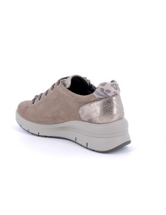 Enval Soft Sneakers Zeppa Zip Plantare Memory Estraibile Fango