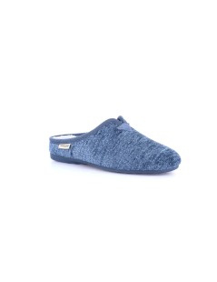 Grunland Ciabatta Zeppa Scollo v Plantare Estraibile Blu