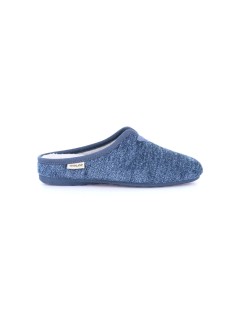 Grunland Ciabatta Zeppa Scollo v Plantare Estraibile Blu