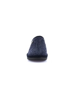 Grunland Ciabatta Zeppa Collo Alto con Spilla Blu