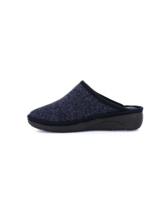Grunland Ciabatta Zeppa Collo Alto con Spilla Blu