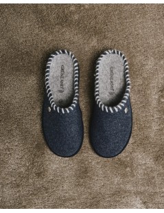 Grunland Ciabatta Tutta Feltro Parquet Plantare Estraibile Blu