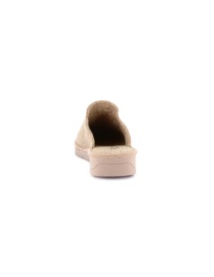 Grunland Ciabatta Zeppa Feltro Plantare Memory Fiore Beige
