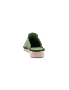 Grunland Ciabatta Zeppa Feltro Plantare Memory Fiore Verde