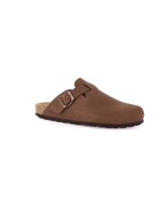 Grunland Sabot Boston Fibbia Regolabile Marrone