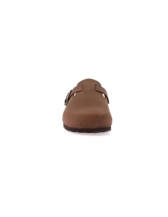 Grunland Sabot Boston Fibbia Regolabile Marrone