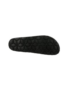 Grunland Sabot Boston Fondo Sughero Fibbia Regolabile Nero