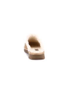 Grunland Ciabatte Camoscio Interno Pelliccia Beige