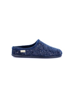 Grunland Ciabatta Flessibile Interno Tessuto Morbido Blu