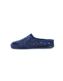 Grunland Ciabatta Flessibile Interno Tessuto Morbido Blu