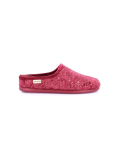 Grunland Ciabatta Flessibile Interno Tessuto Morbido Bordeaux