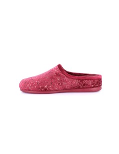 Grunland Ciabatta Flessibile Interno Tessuto Morbido Bordeaux