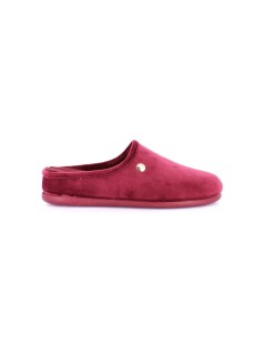 Grunland Ciabatta Zeppa Velluto Plantare Sughero Foderato Bordeaux