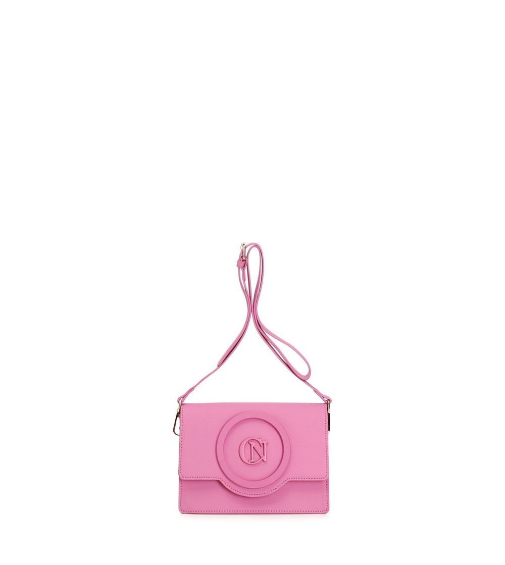 Cafè Noir Tracollina Rettangolare Patta Logo Fuxia