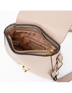 Cafè Noir Tracollina Pattina  Chiusura Bottone Strass Nudo